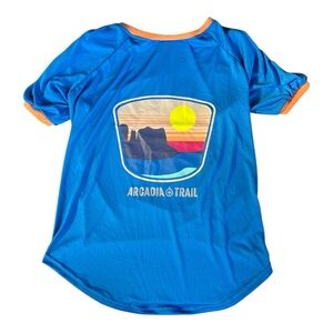 New Arcadia Trail Blue Mountains high visibility dog shirt XL